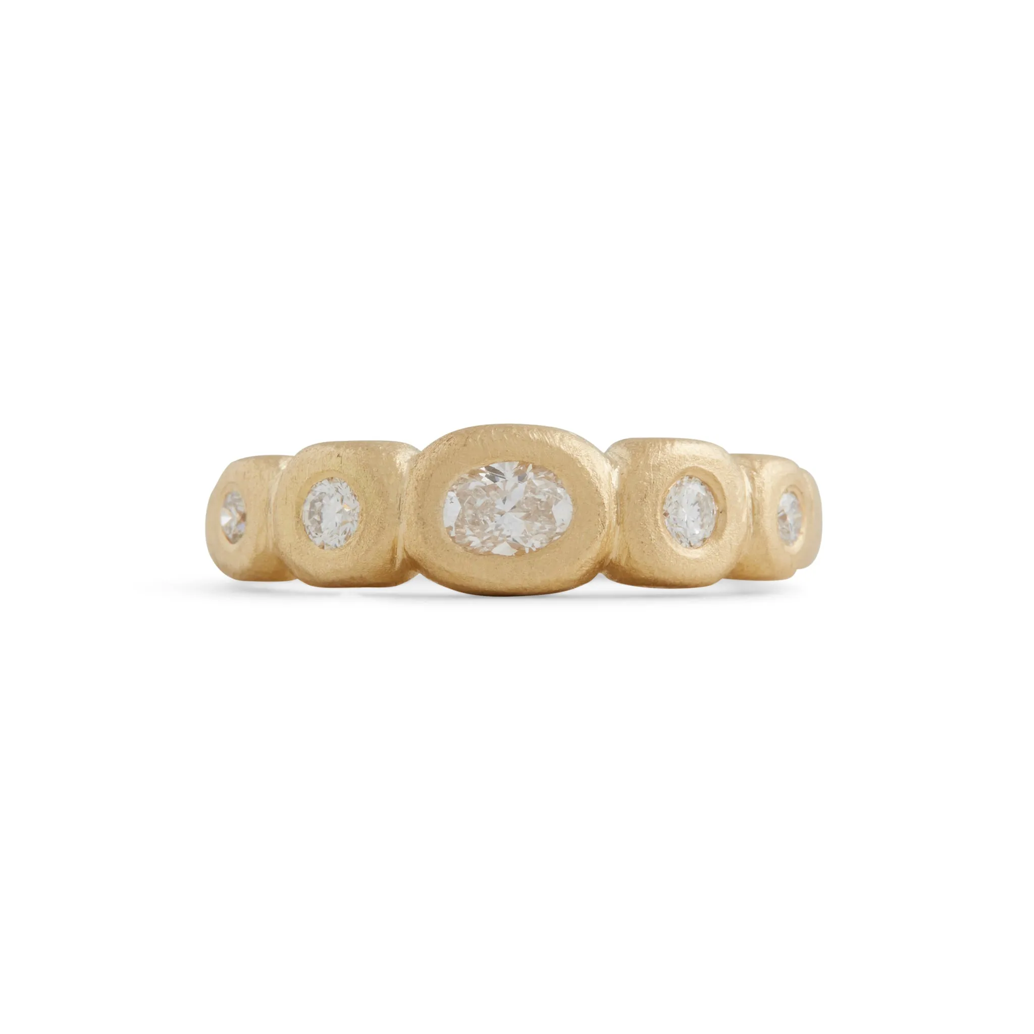 Sunlit River Stones Ring Pieces of Eight