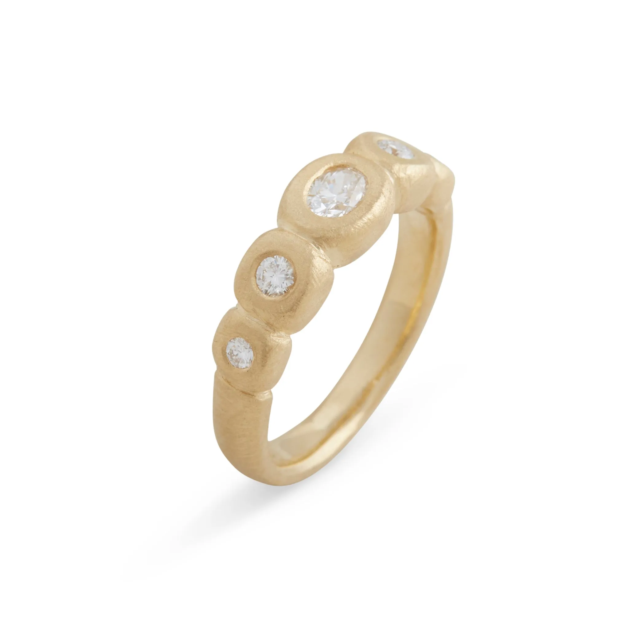 Sunlit River Stones Ring Pieces of Eight