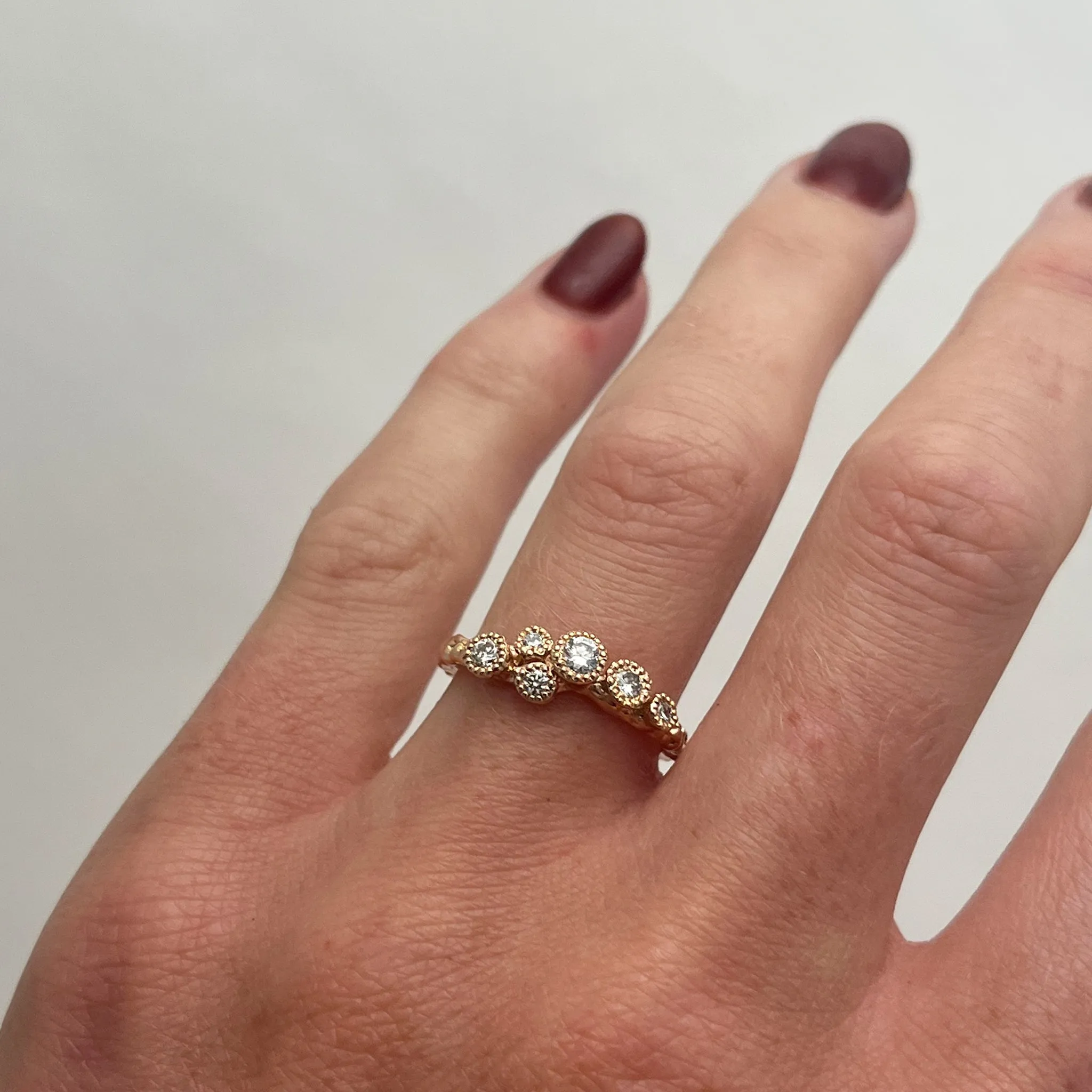 Surfacing Cluster Ring Pieces of Eight