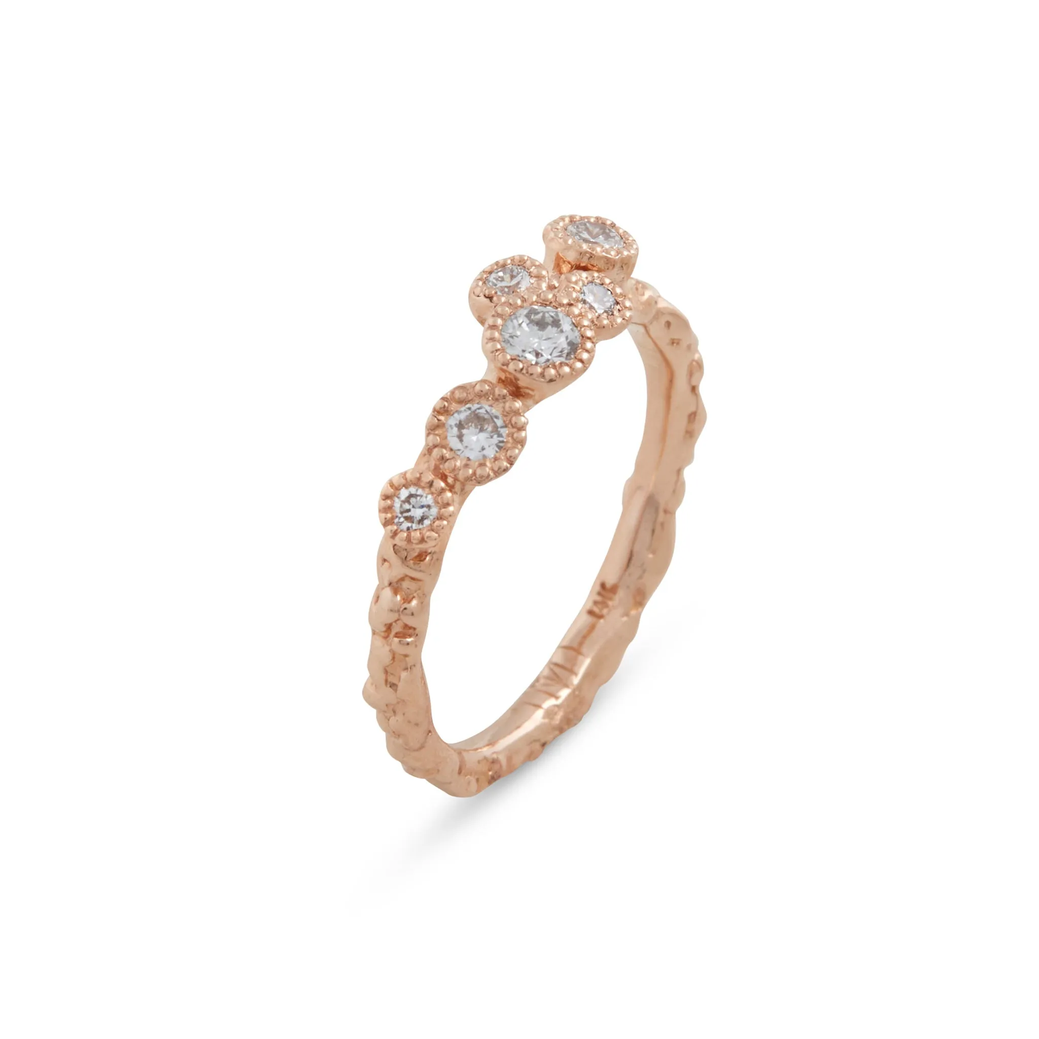 Surfacing Cluster Ring Pieces of Eight