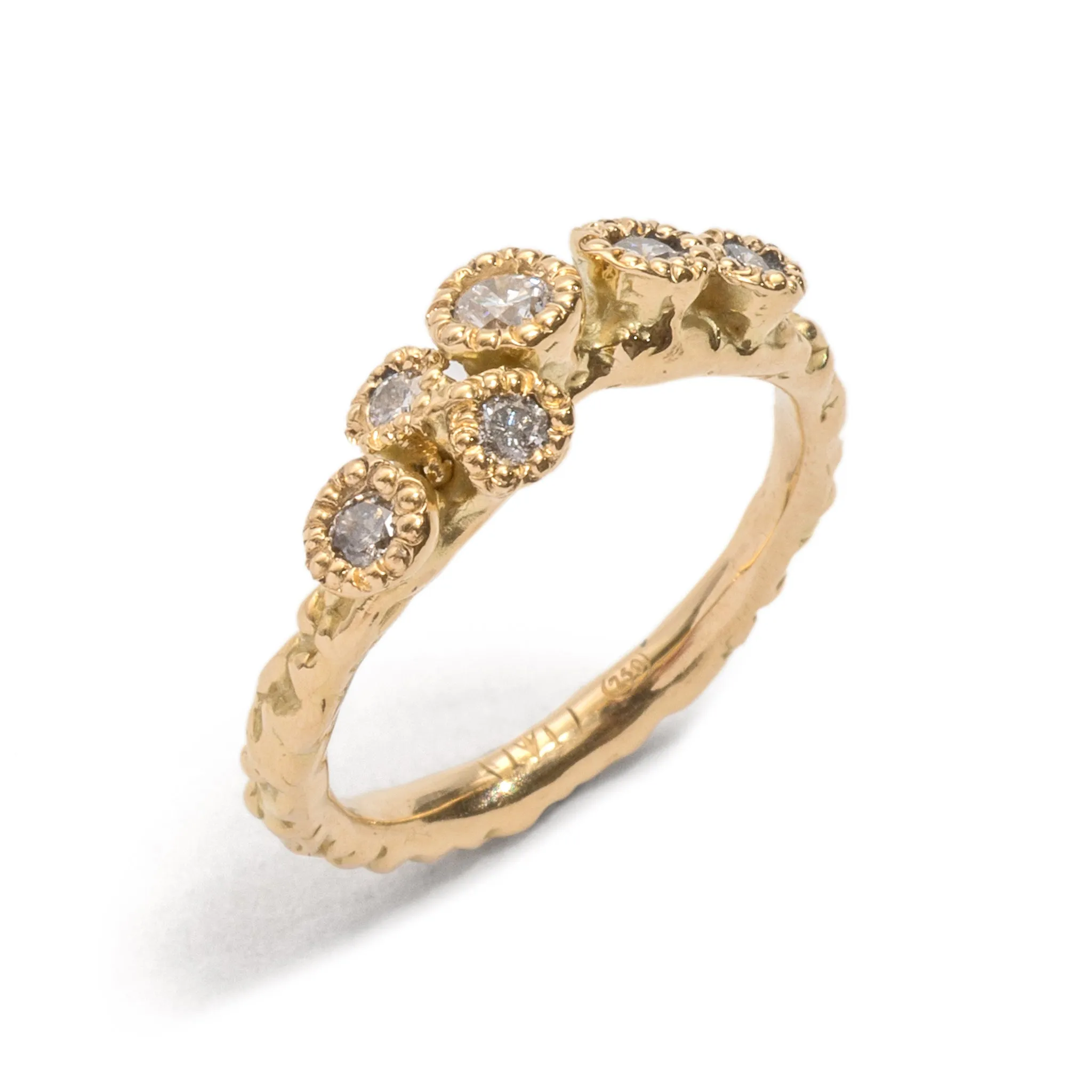 Surfacing Wedding Ring Pieces of Eight