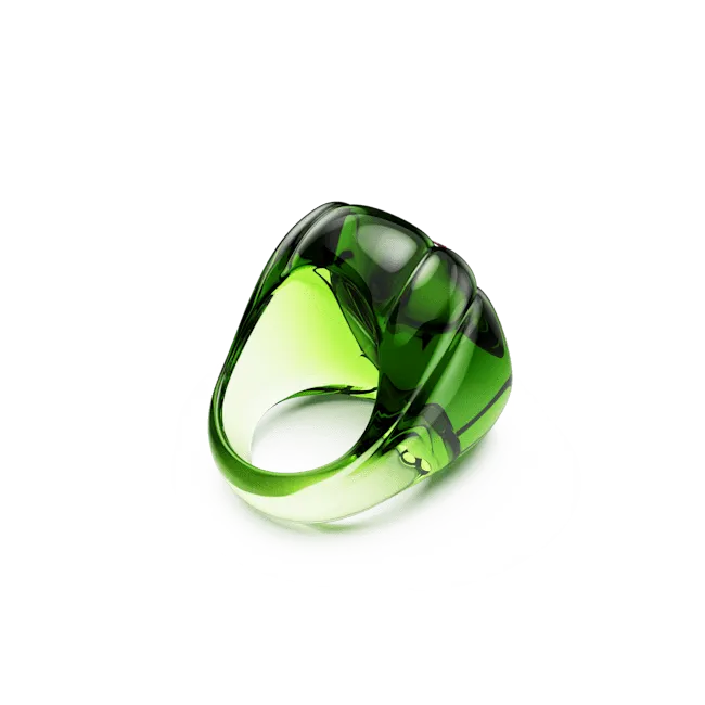 Swarovski Dulcis cocktail Ring Cushion cut Pavé Multicolored