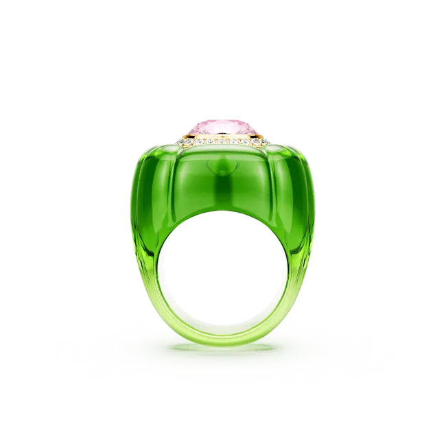 Swarovski Dulcis cocktail Ring Cushion cut Pavé Multicolored