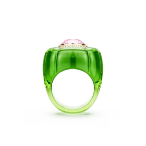 Swarovski Dulcis cocktail Ring Cushion cut Pavé Multicolored