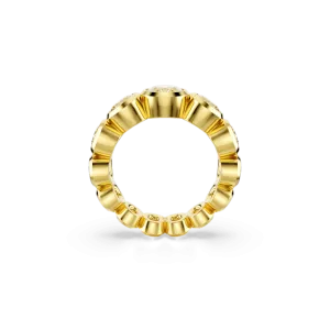 Swarovski Imber Ring Mixed round cuts White Gold-tone plated