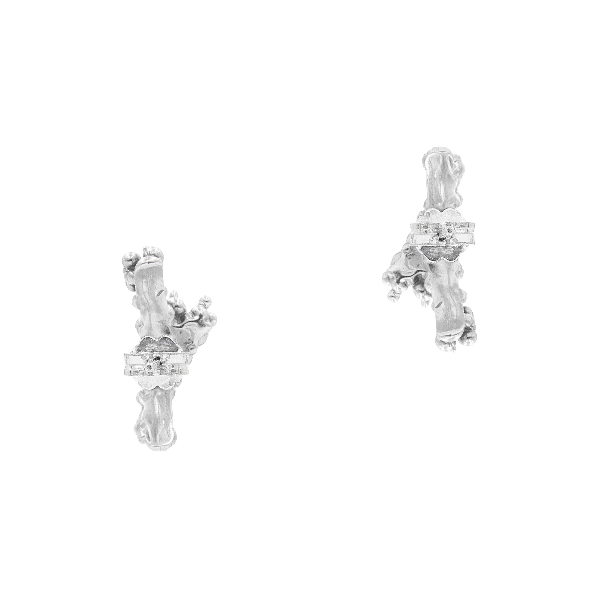 The Ariadni Silver Earrings