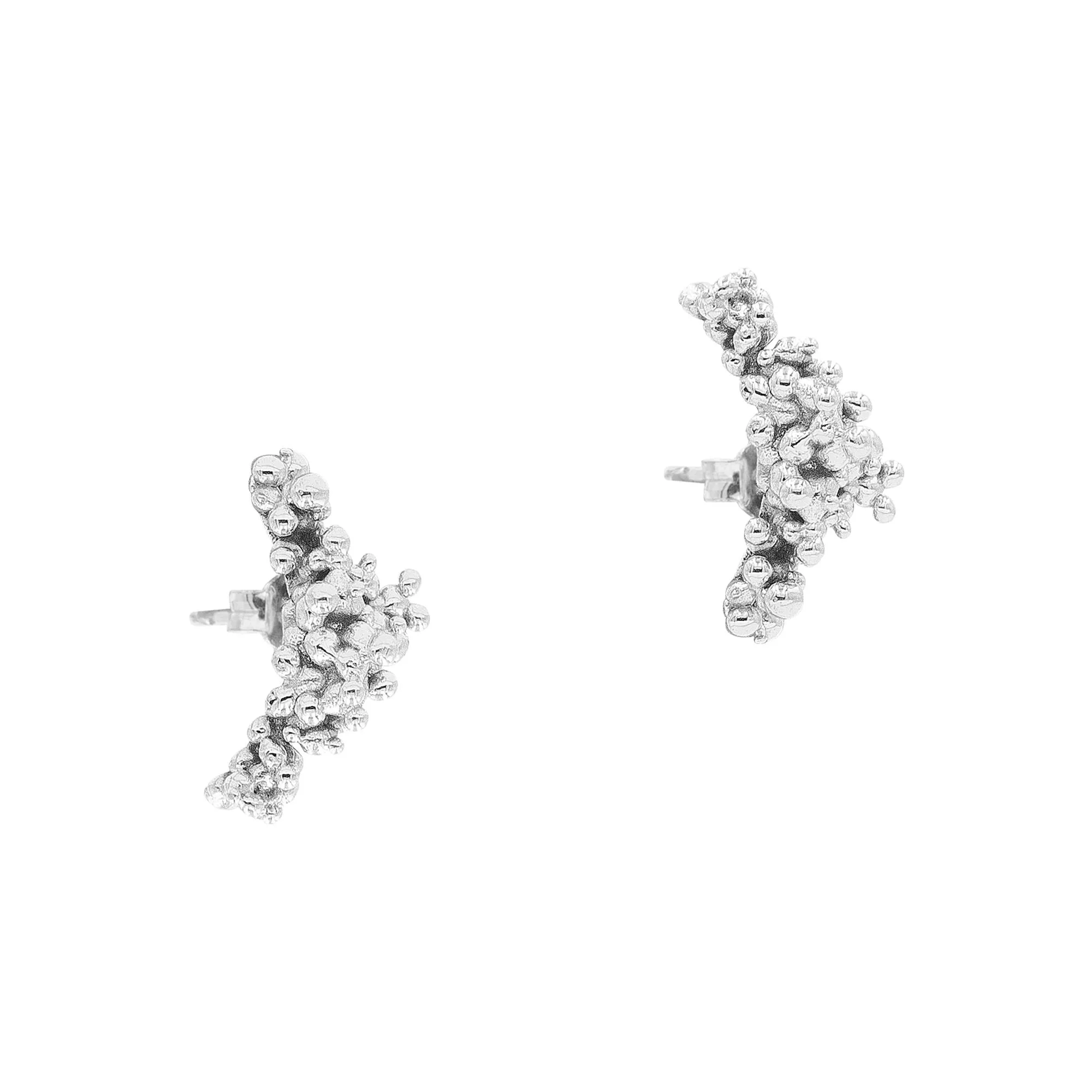 The Ariadni Silver Earrings