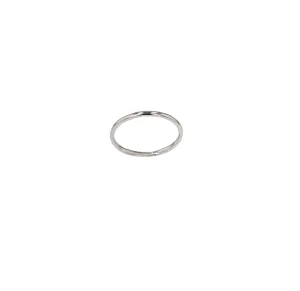 The Pure 2 mm 18K Gold, Whitegold or Rosegold Ring