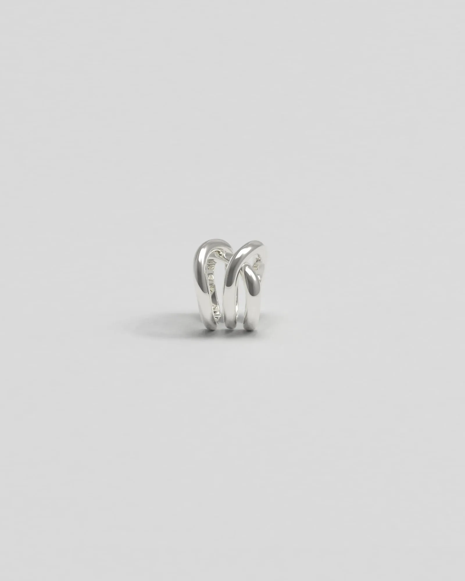 Thorn Triple Mix Silver & Gold Ear Cuff