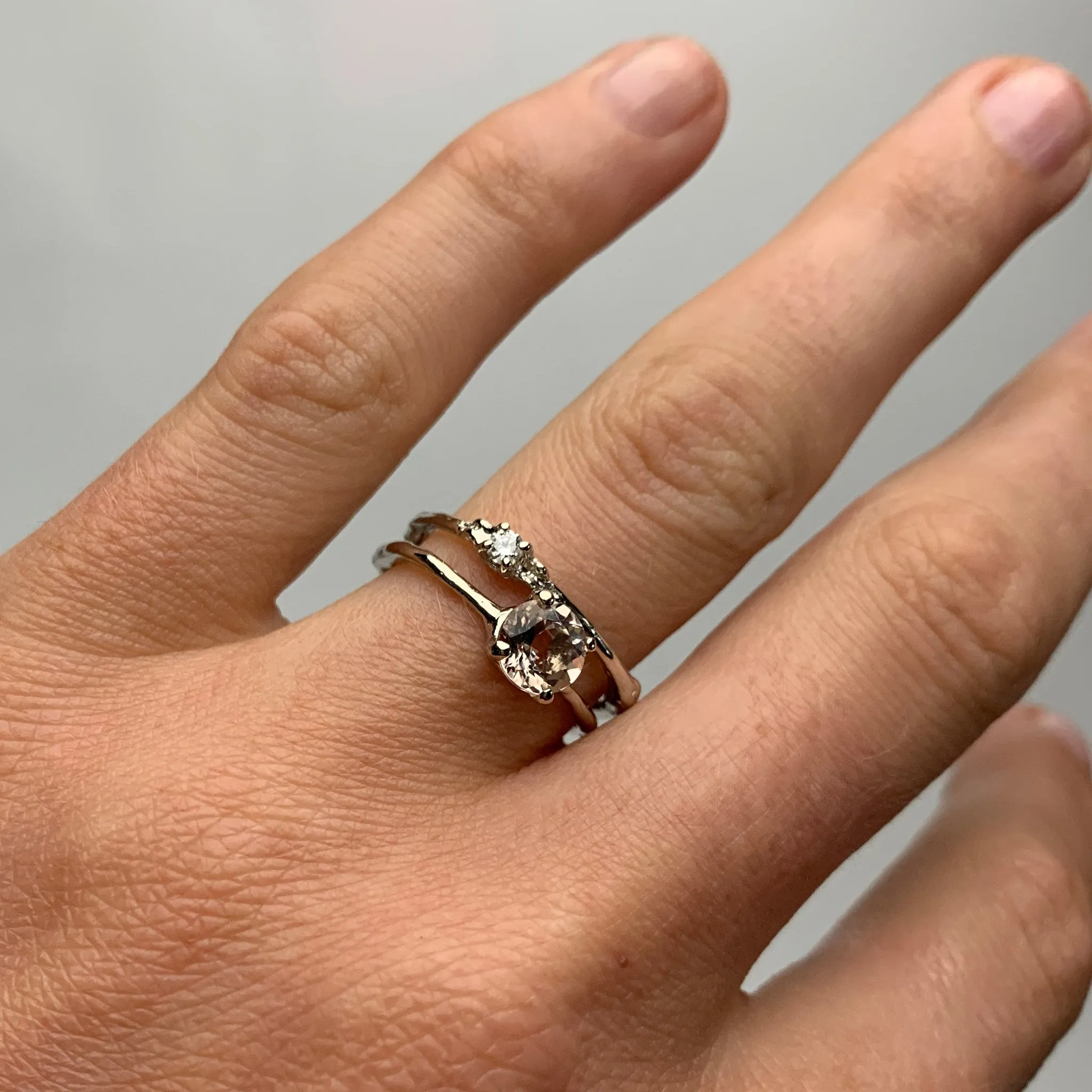 Towers Double Band Ring Pieces of Eight