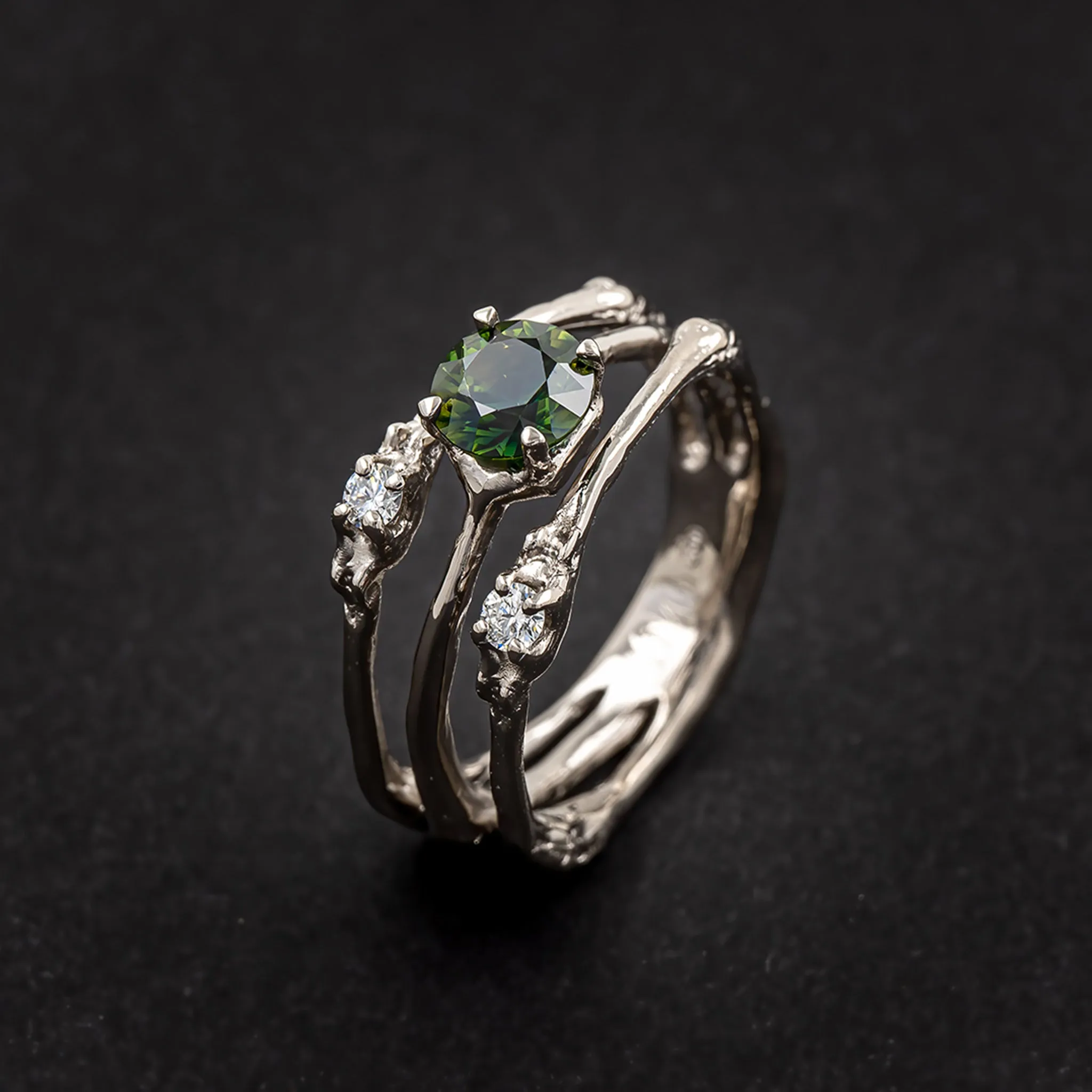 Towers Triple Ring Pieces of Eight