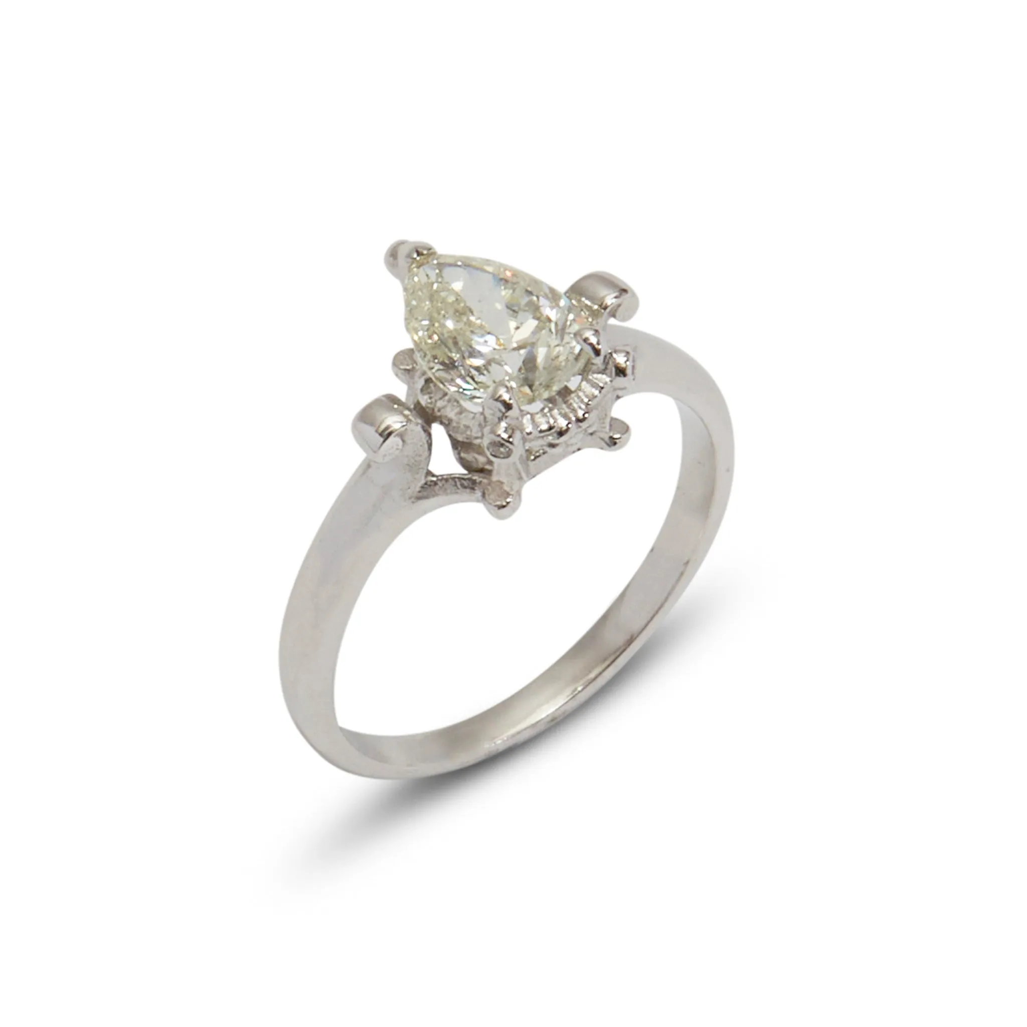 Veiled Drop Ring Pieces of Eight