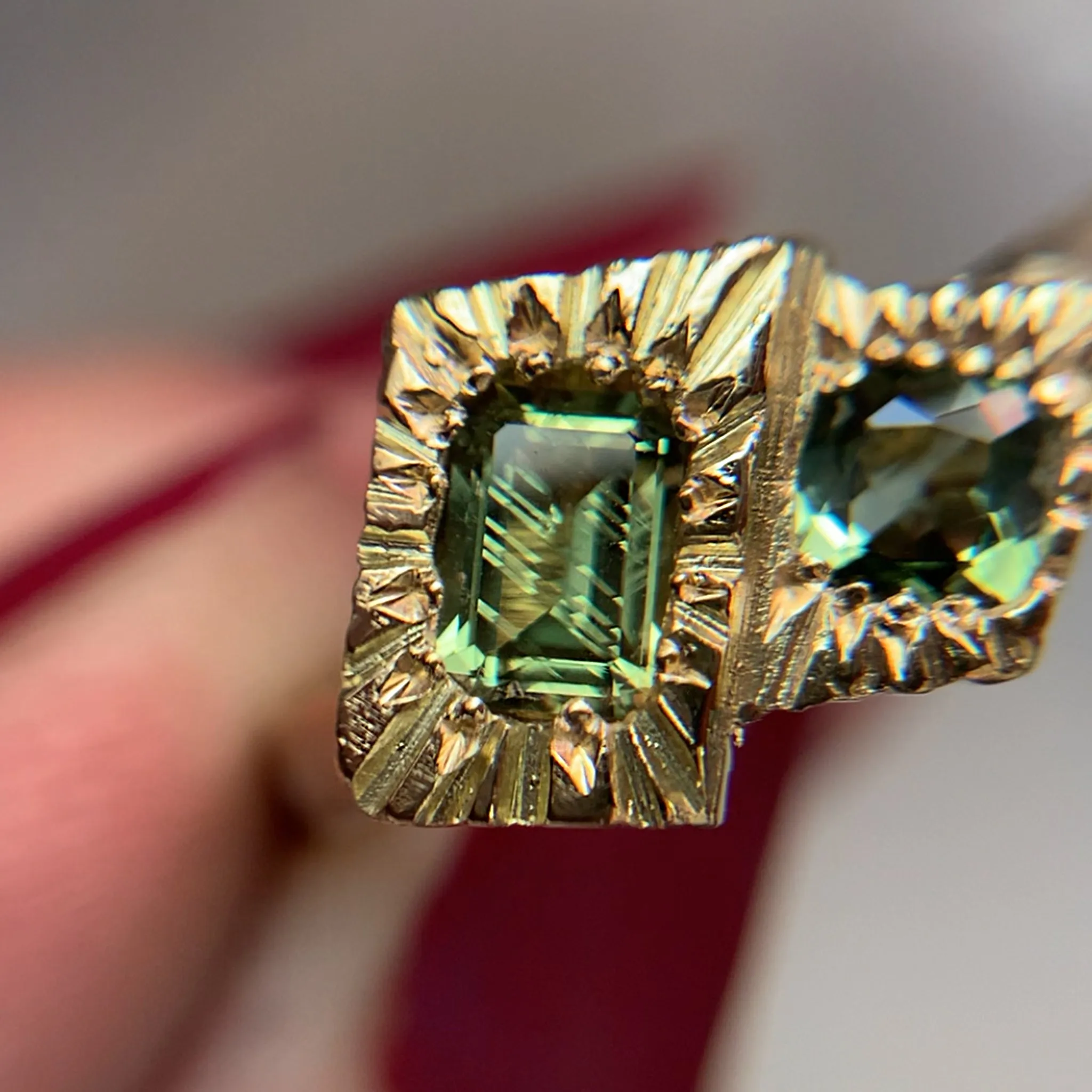 Verdant Duo Ring Pieces of Eight