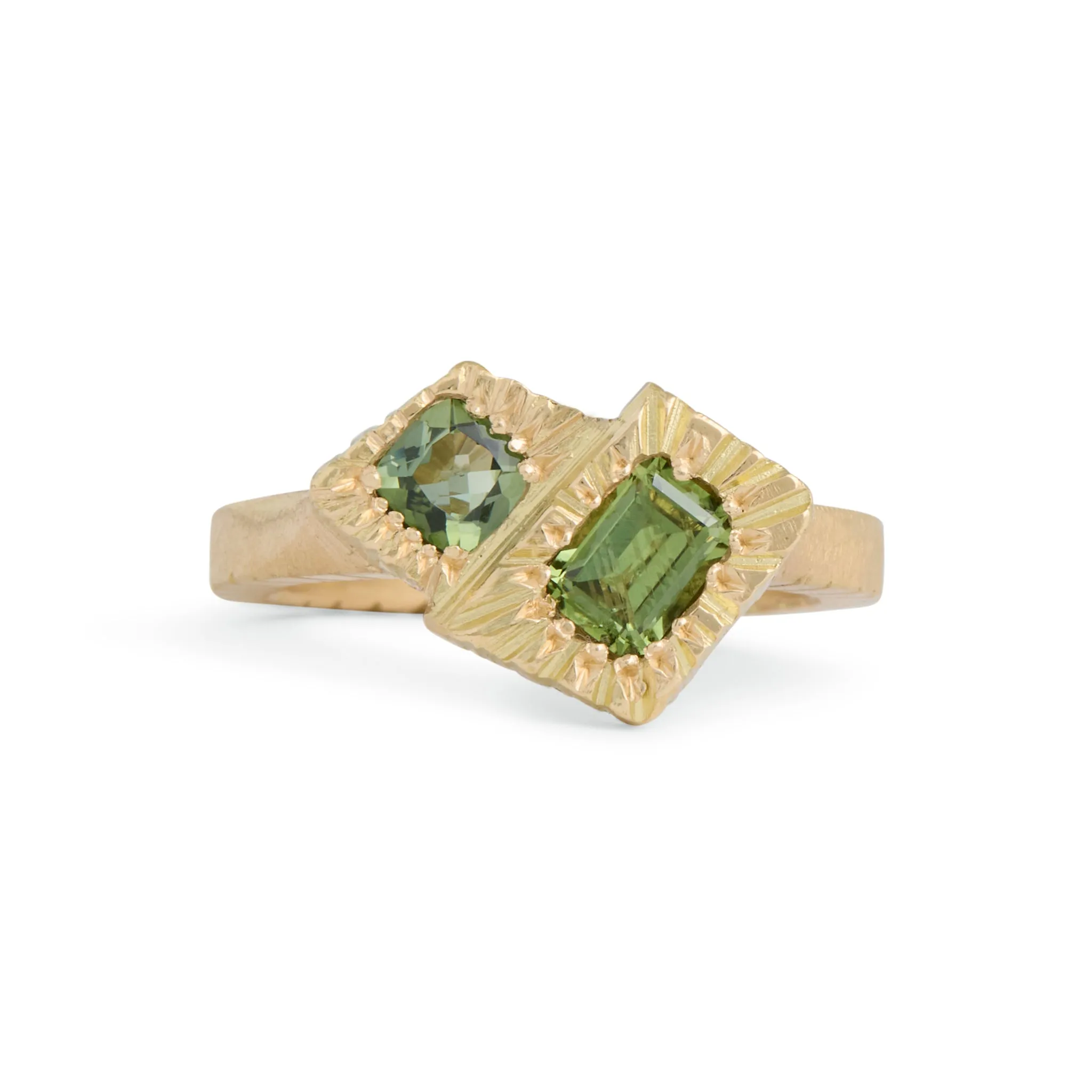 Verdant Duo Ring Pieces of Eight