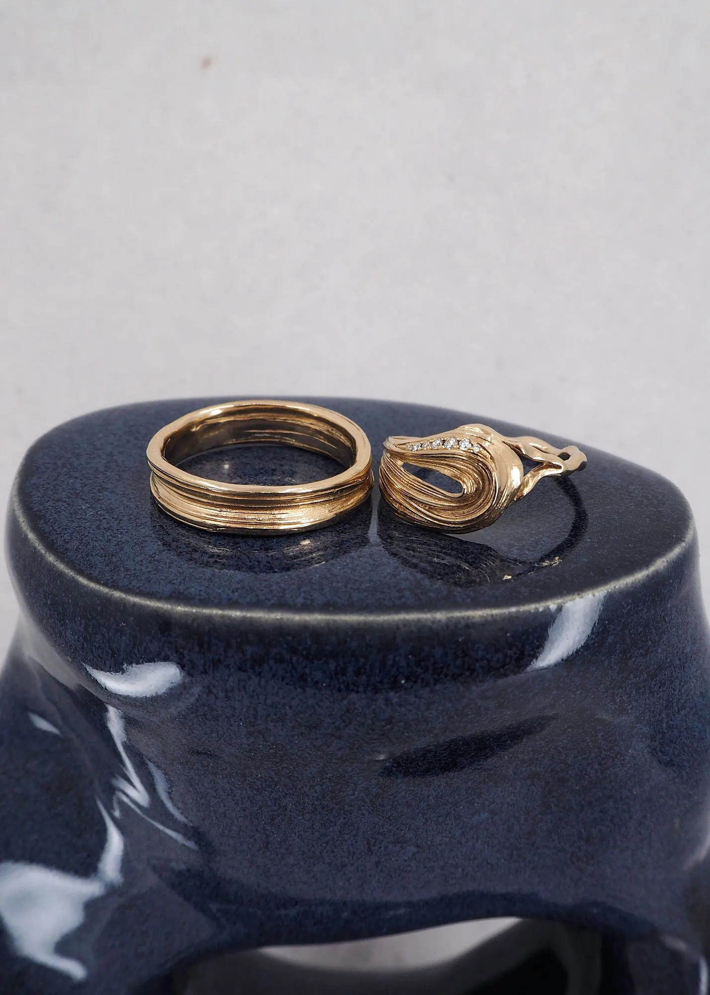 Wedding band lll 14K Gold Ring