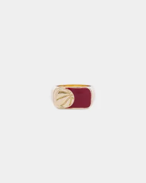 Wild For The Weekend Baller Basketball Ring (Medium) Gold
