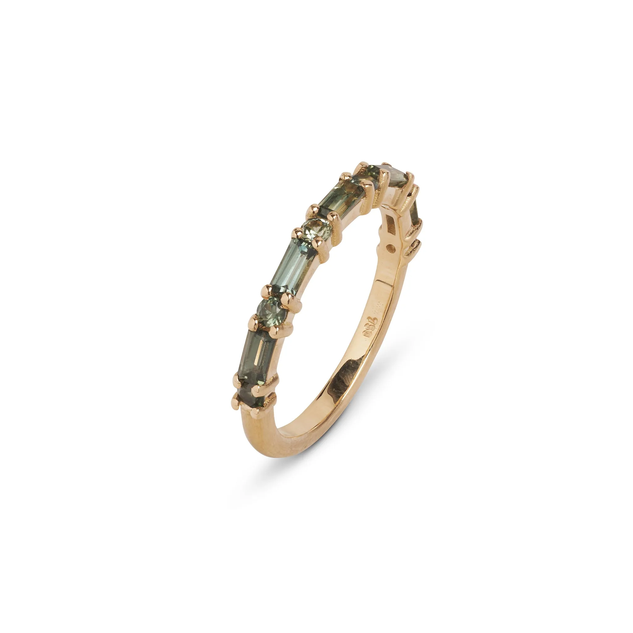 XO Parti Sapphire Ring Pieces of Eight