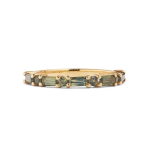 XO Parti Sapphire Ring Pieces of Eight