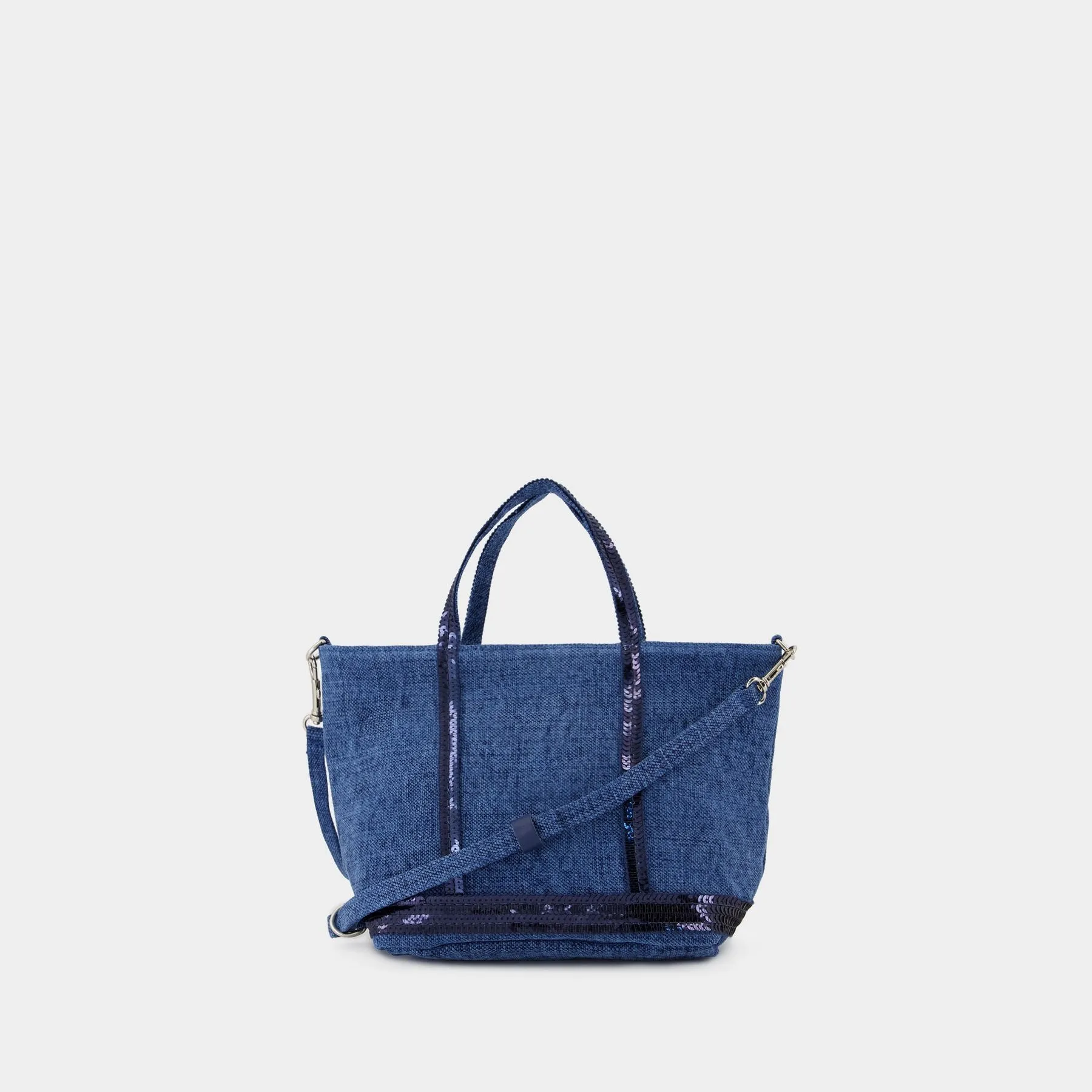 Xs Shoulder Bag - Vanessa Bruno - Linen - Blue