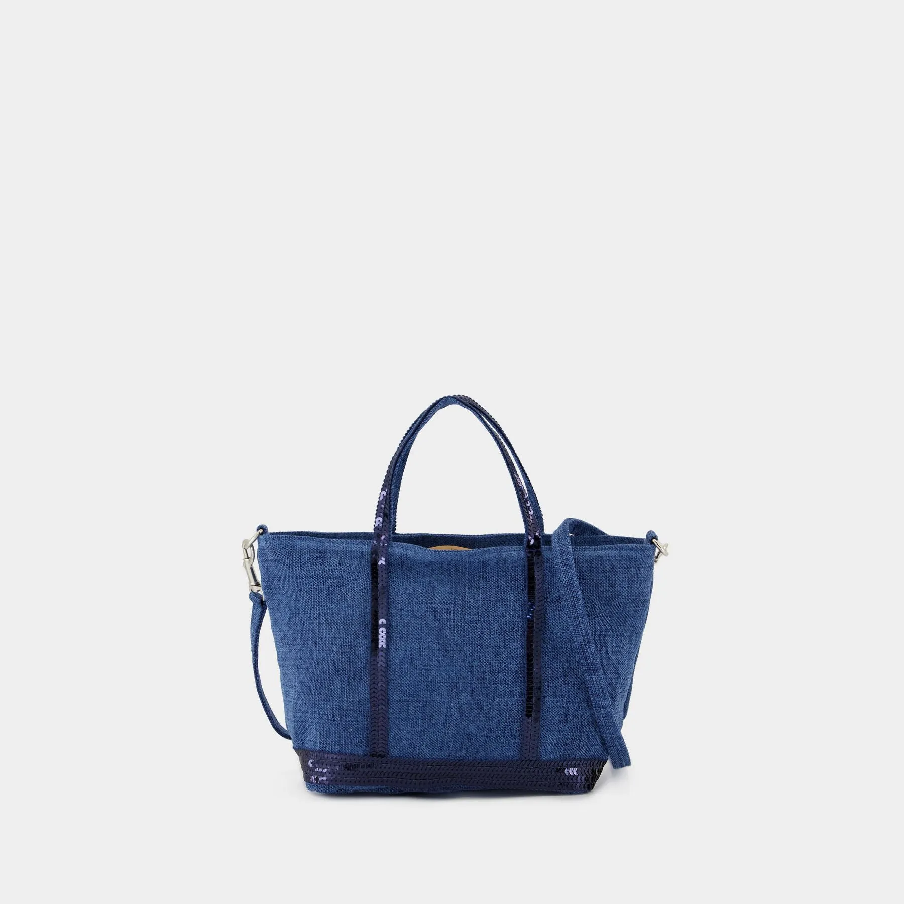 Xs Shoulder Bag - Vanessa Bruno - Linen - Blue
